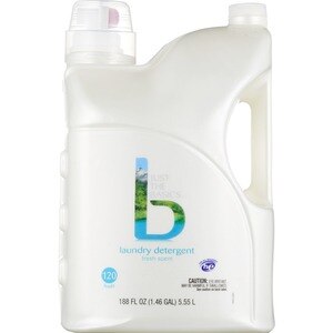 Just The Basics Liquid Laundry Detergent, Fresh Scent, 188 OZ