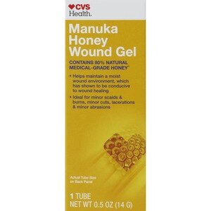  CVS Health Manuka Honey Wound Gel, 0.5 OZ 