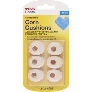 CVS Health Contoured Corn Cushion, 12 Ct