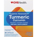 CVS Health Turmeric Extract Capsules, 30 CT, thumbnail image 1 of 6
