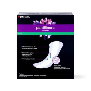 CVS Health Unscented Long Pantiliners 