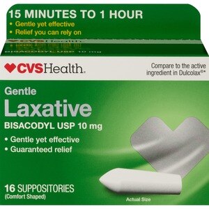 Customer Reviews: CVS Health Gentle Laxative Suppositories - CVS Pharmacy