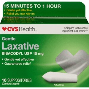 Dulcolax 10 Mg Laxative Suppositories, Comfort Shaped - 4 Ea 