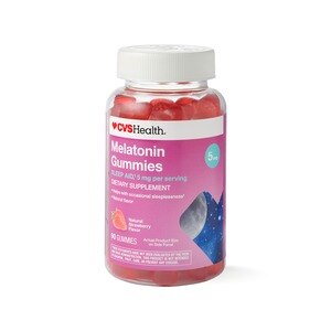  CVS Health Melatonin Sleep Aid Gummies 5mg, 90CT 