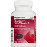 CVS Health Cranberry with Vitamin C,  500 mg, 100CT, thumbnail image 1 of 4