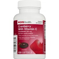 CVS Health Cranberry with Vitamin C,  500 mg, 100CT