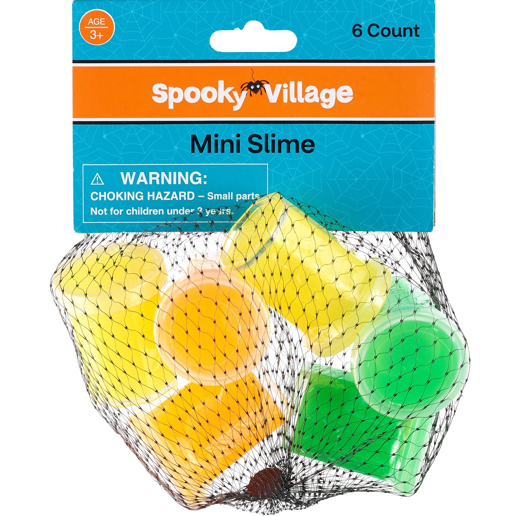Spooky Village Mini Slime, 6 ct