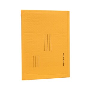 Caliber Paper Mailer Bubble Wrap Inside, 12x18, Tan #6 , CVS