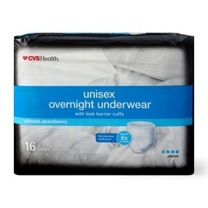CVS Health Adult Underwear Overnight Absorbency, Small/Medium