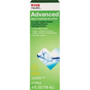 CVS Health Advanced - Solución multiuso, 4 oz