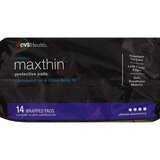 CVS Health Women's Maxthin Protective Pads Ultimate Absorbency, thumbnail image 3 of 5