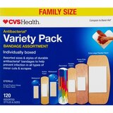 CVS Health Variety Pack Bandage Assortment, thumbnail image 1 of 4