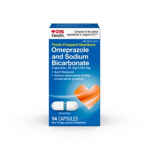 CVS Health Omeprazole Sodium Bicarbonate Capsules