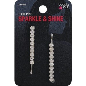  Beauty 360 Hair Jewelry Rhinestone Bobby Pins 