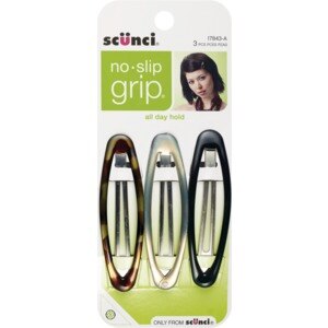 Scunci All Day Hold Snap Clips, 3 Ct , CVS