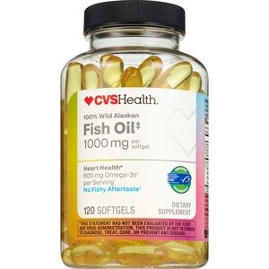 CVS Health 100% Wild Alaskan Fish Oil 1000mg