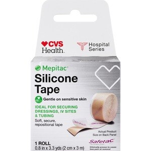 Customer Reviews: CVS Health Mepitac Soft Silicone Tape - CVS Pharmacy