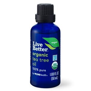  Live Better Organic Tea Tree Oil, 1.69 OZ 