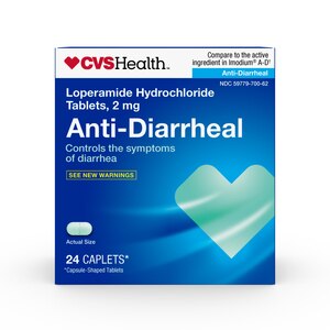 CVS Health Anti-Diarrheal Tablets, 24 Ct