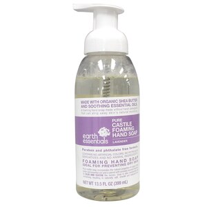 Earth Essentials Pure Castile Foaming Hand Soap, Lavender, 13.5 Oz - 13 Oz , CVS