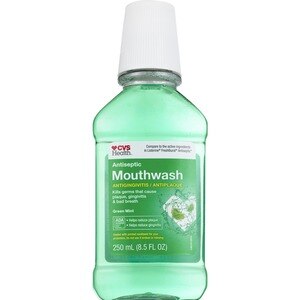 CVS Health Antiseptic Mouthwash For Antigingivitis & Antiplaque, Green Mint, 8.5 Oz - 8.45 Oz