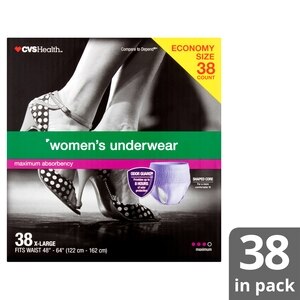 womens large underwear size