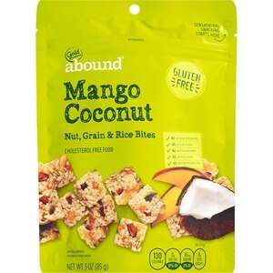 Gold Emblem Abound Mango Coconut Nut, Grain & Rice Bites