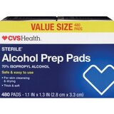 CVS Health Sterile Alcohol Prep Pads, 480 CT, thumbnail image 1 of 2