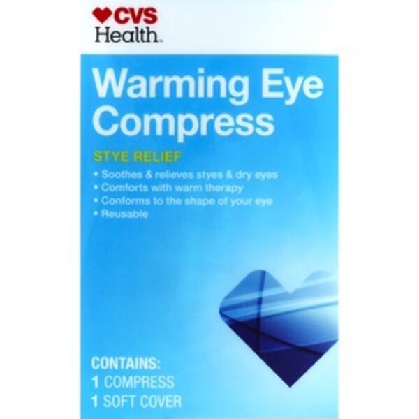 CVS Health Warming Eye Compress, Stye Relief Pick Up In Store TODAY