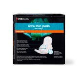 CVS Health Ultra Thin Pads with Wings, Overnight, 52 CT, thumbnail image 2 of 7