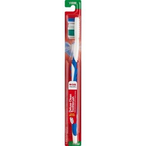 CVS Health Deluxe Clean Toothbrush, Firm Bristle, 1 Ct