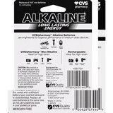 CVS Alkaline Batteries AA, 16 ct, thumbnail image 2 of 2