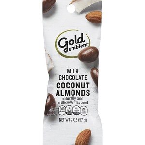 Gold Emblem Milk Chocolate Coconut Almonds, 2 OZ