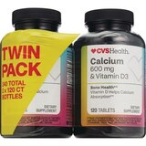 CVS Health Twinpack Calcium & Vitamin D3, 240 CT, thumbnail image 1 of 7