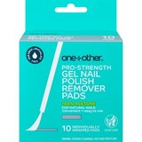 one+other Pro Strength 100% Acetone Gel Nail Polish Remover Pads, thumbnail image 1 of 3