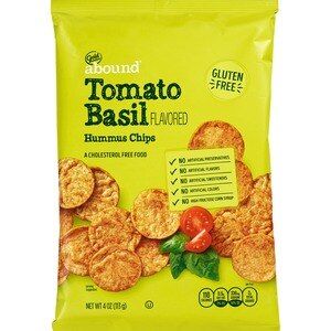 Gold Emblem Abound Tomato Basil Hummus Chips, 4 OZ