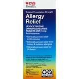 CVS Health 24HR Allergy Relief Levocetirizine Dihydrochloride Tablets, thumbnail image 3 of 5