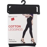 Style Essentials by Hanes Cotton Leggings, thumbnail image 1 of 2