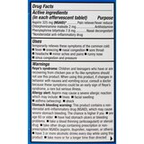 CVS Health, Effervescent Cold Relief Tablets, Orange, 20 CT, thumbnail image 2 of 6