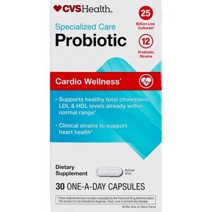 CVS Health Cardio Probiotic, 30CT