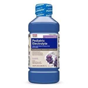 CVS Pediatric Electrolyte Solution, Grape 35.2 OZ