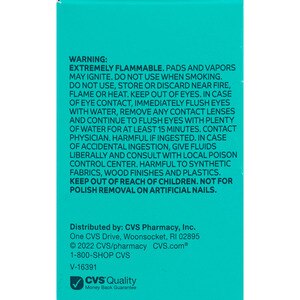 one+other Pro Strength 100% Acetone Gel Nail Polish Remover Pads, 15 Count - CVS Pharmacy one+other Pro Strength 100% Acetone Gel Nail Polish Remover Pads, 15 Count - CVS Pharmacy