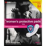 CVS Health Women's Protective Pads Maximum Absorbency, thumbnail image 1 of 3
