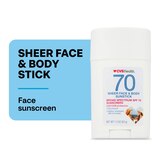 CVS Health SPF 70 Sheer Face & Body Sunstick, thumbnail image 1 of 11