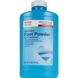 CVS Health Medicated Foot Powder, 10 OZ, thumbnail image 1 of 3