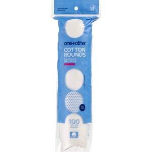 one+other Premium Cotton Rounds, 100CT