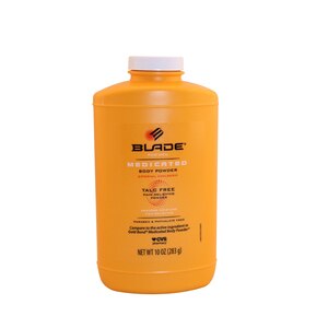 Blade for Men Medicated Body Powder Cornstarch