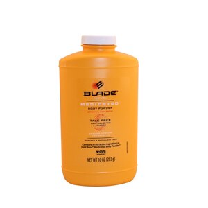 Blade For Men Medicated Body Powder Cornstarch, 10 Oz , CVS