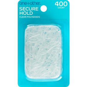 One+other Secure Hold Clear Polybands, 400 Ct , CVS