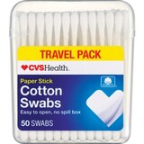 CVS Health Cotton Swabs Paper Stick, 50CT, thumbnail image 1 of 2